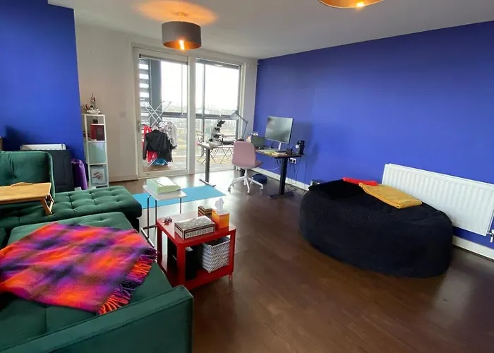Quirky 1Bd Flat Wgym & City Views Dalston!